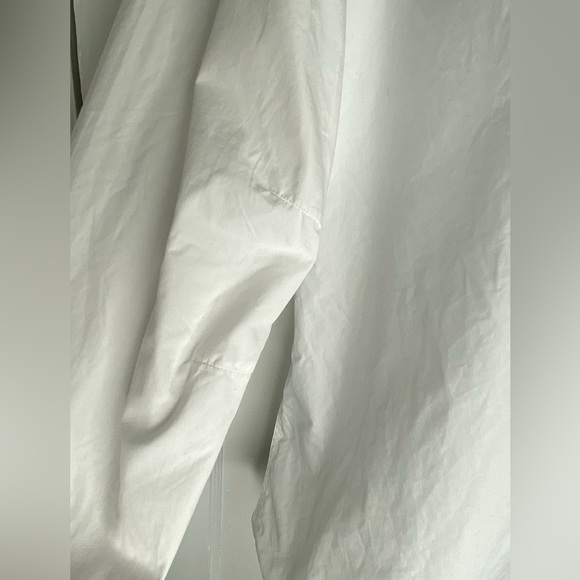 BALMAIN Wing-Collared Oxford Classic White Tuxedo Shirt - Picture 10 of 15